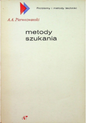 Metody szukania - A.A. Pierwozwanski - książka  wyd. 1974