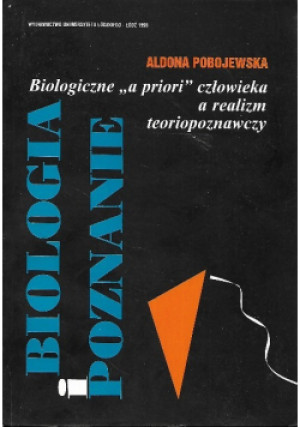 Biologia i poznanie - Aldona Pobojewska - książka  wyd. 1996
