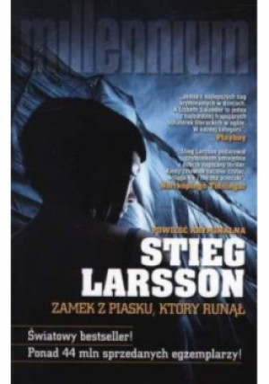 Zamek z piasku który runął - Stieg Larsson - książka  wyd. 2011