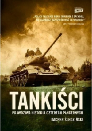 Tankiści - Kacper Śledziński - książka historyczna wyd. 2014