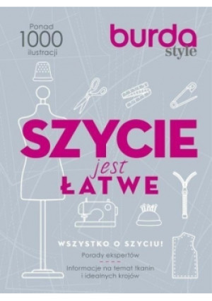Szycie jest łatwe - Praca Zbiorowa - książka  wyd. 2018