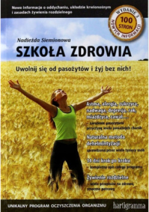 Szkoła zdrowia - Nadieżda Siemionowa - książka  wyd. 2014