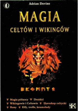 Magia celtów i wikingów - Adrian Devine - książka  wyd. 2003