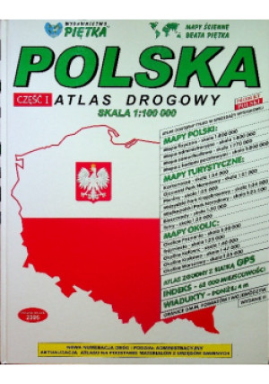 Polska Atlas Drogowy - Praca Zbiorowa - książka  wyd. 2004