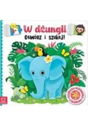 Otwórz i czytaj. W dźungli - Zbiorowa Praca - książka  wyd. 2024