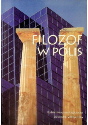 Filozof w Polis - Małgorzata Kowlska - książka  wyd. 2004