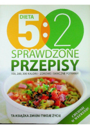 Dieta 5:2. Sprawdzone przepisy - Angela Dowden - książka  wyd. 2013