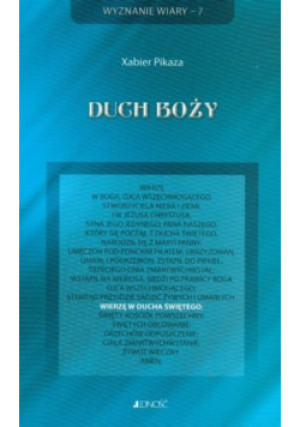 Duch Boży - Xabier Pikaza - książka  wyd. 2006