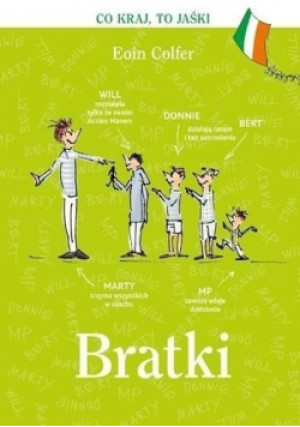 Bratki - Eoin Colfer - książka  wyd. 2015
