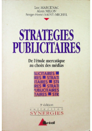Strategies publicitaires - Luc Marcenac - książka  wyd. 1994