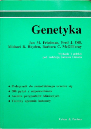 Genetyka - Jan M. Friedman, Fred J. Dill - książka  wyd. 1997