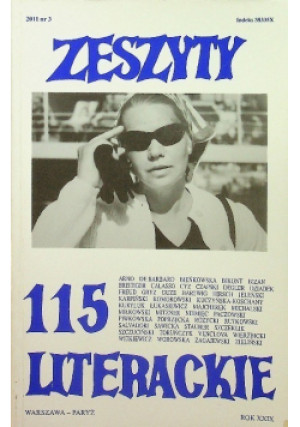 Zeszyty Literackie 115 - Praca Zbiorowa - książka  wyd. 2009