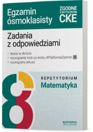 Egzamin ósmoklasisty SP 8 Matematyka Repetytorium - Konstantynowicz Anna, Pająk Małgorzata - książka  wyd. 2024