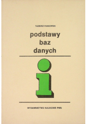 Podstawy baz danych - Tadeusz Pankowski - książka  wyd. 1992