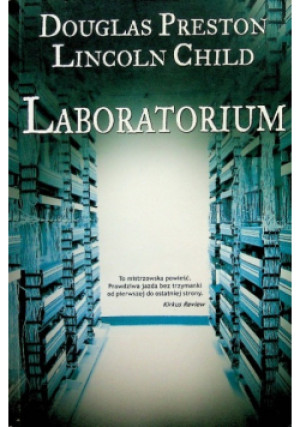 Laboratorium - Douglas Preston - książka  wyd. 2009