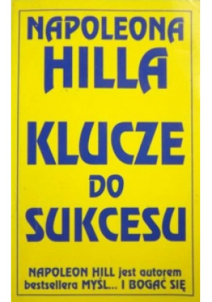 Klucze do sukcesu - Napoleon Hill - książka  wyd. 1998