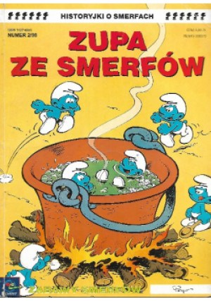 Zupa ze Smerfów - Peyo, Yvan Delporte - książka  wyd. 2021