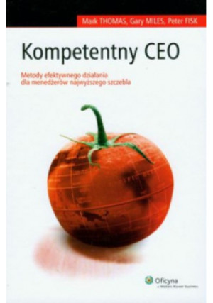 Kompetentny CEO - Peter Fisk - książka  wyd. 2009