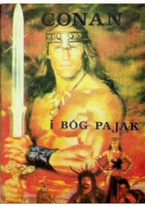 Conan i Bóg Pająk - książka fantasy wyd. 1989