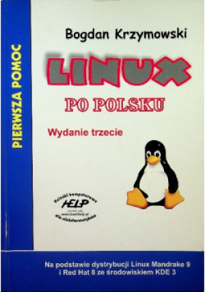 Linux po polsku - Bogdan Krzymowski - książka  wyd. 2002