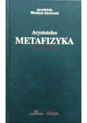 Metafizyka - Arystoteles - książka  wyd. 2003