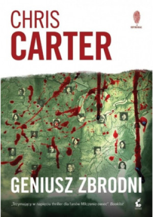 Geniusz zbrodni - Chris Carter - książka  wyd. 2017