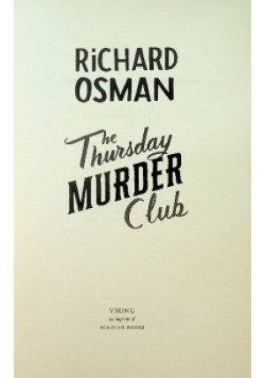 The Thursday Murder Club - Richard Osman - książka  wyd. 2020