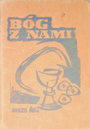 Bóg z nami Msza Święta - książka  wyd. 1972