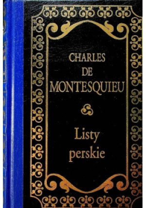 Listy perskie - Charles Montesquieu - książka  wyd. 2000