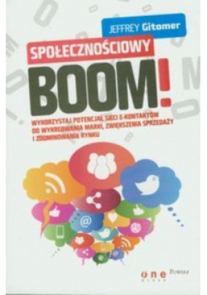 Społecznościowy Boom - Jeffrey Gitomer - książka  wyd. 2012