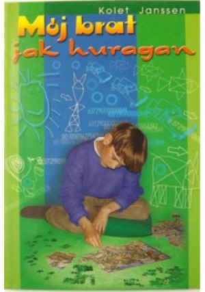Mój brat jak huragan - Kolet Janssen - książka  wyd. 2004