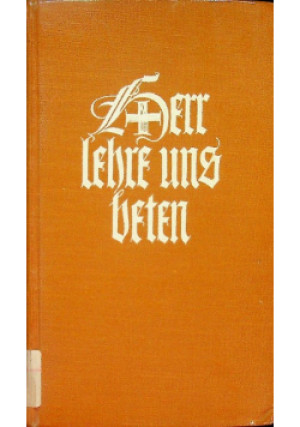 Herr Lehre Uns Beten - P. Hermann Keller - książka  wyd. 1972