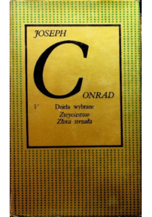 Conrad Dzieła wybrane Tom V - Joseph Conrad - książka  wyd. 1987