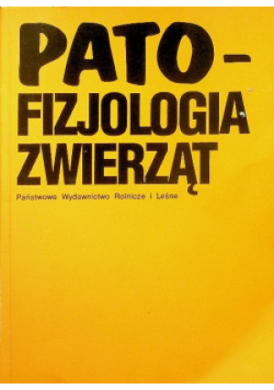 Patofizjologia zwierząt - Remigiusz Fitko - książka  wyd. 1994
