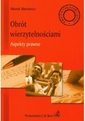 Obrót wierzytelnościami - Marek Barowicz - książka  wyd. 2012