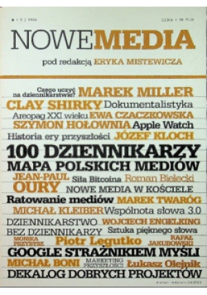 Nowe media Numer 8 - Eryk Mistewicz - książka  wyd. 2014