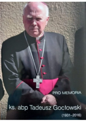 Pro memoria - Tadeusz Gocłowski - książka  wyd. 2021
