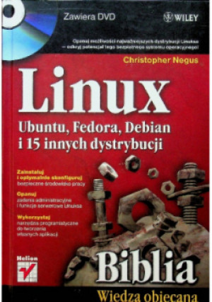 Linux Biblia - Christopher Negus - książka  wyd. 2012