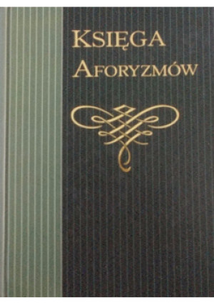 Księga aforyzmów - Jacek Illg - książka  wyd. 1998