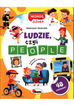 Poznaje główka words, czyli słówka Ludzie, czyli people - Katarzyna Vanevska - książka  wyd. 2020