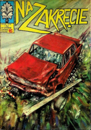 Kapitan Żbik Na zakręcie - książka  wyd. 1981