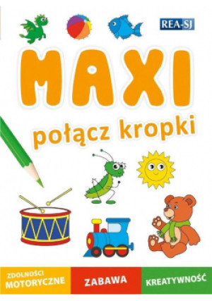 MAXI. Połącz kropki - książka  wyd. 2022