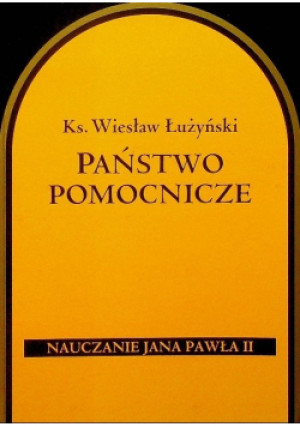 Państwo pomocnicze - Wiesław Łużyński - książka  wyd. 2001