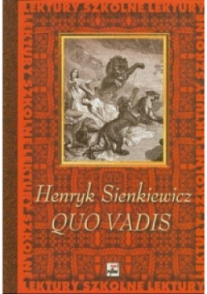 Qua Vadis - Henryk Sienkiewicz - książka historyczna wyd. 2001