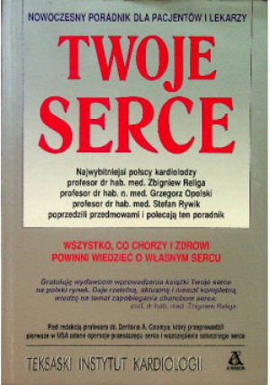 Twoje Serce - Małgorzata Cebo - Foniok - książka  wyd. 1997