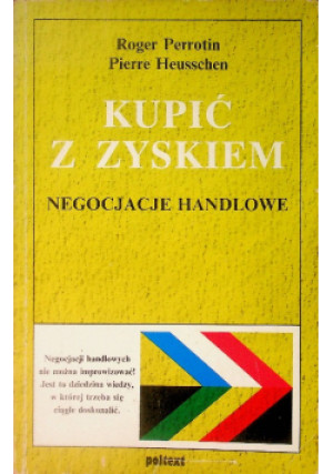 Kupić z zyskiem - Roger Perrotin - książka wyd. 1994