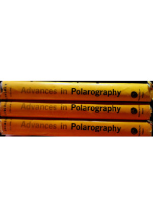Advances in polarography Tom I do III - I. S. Longmuir - książka  wyd. 1960