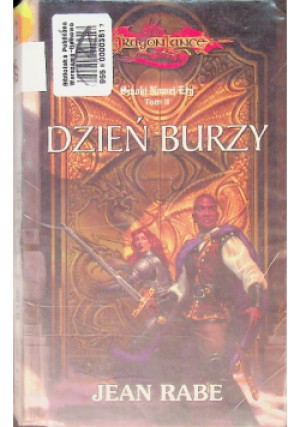 Dzień burzy - Jean Rabe - książka fantasy wyd. 2007