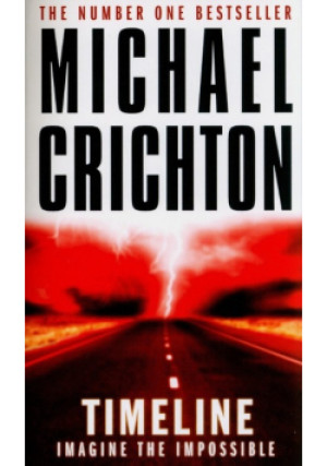 Timeline - Michael Crichton - książka fantasy wyd. 2000