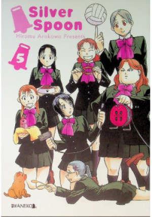 Silver spoon Tom 5 - Hiromu Arakawa - książka  wyd. 2014